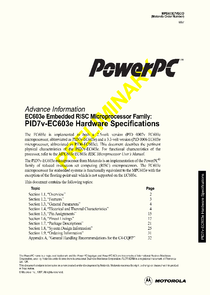 MPE603E7VEC_1456617.PDF Datasheet
