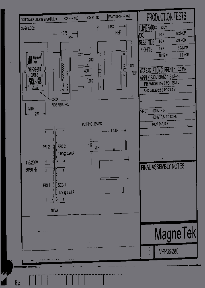 VPP36-280_1459500.PDF Datasheet