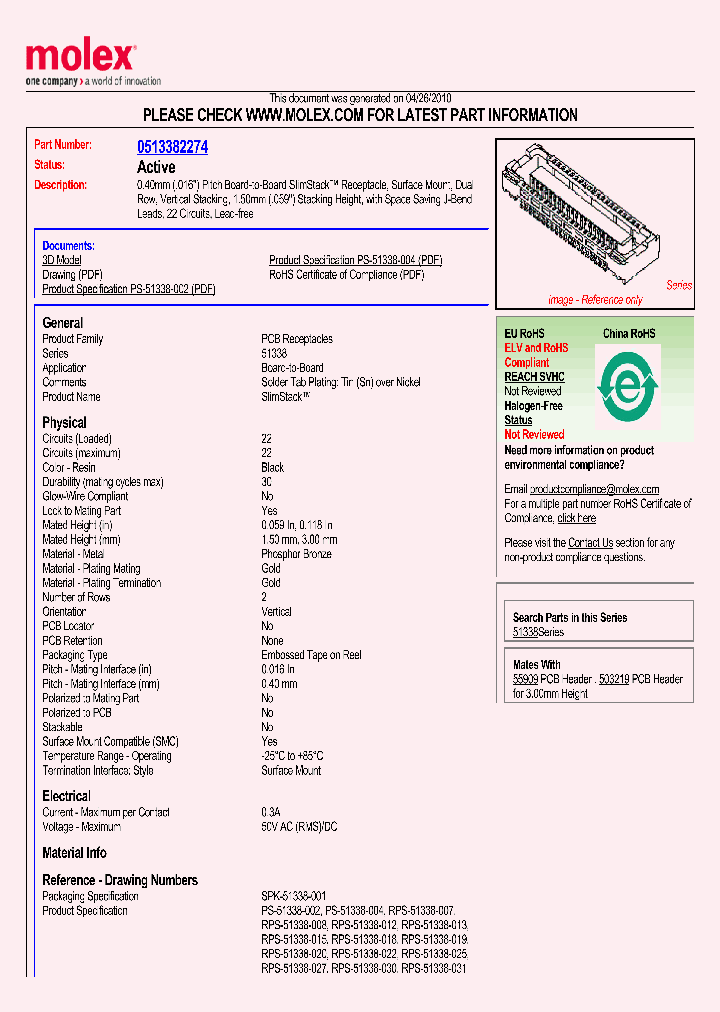 51338-2274_1461138.PDF Datasheet