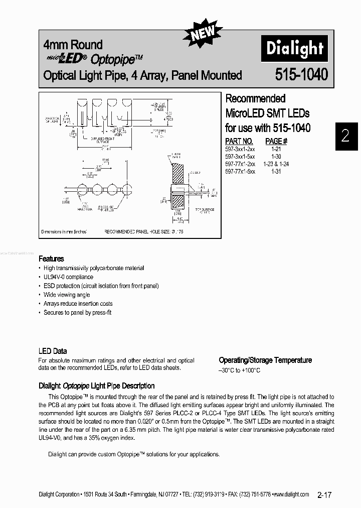 515-1040_1426130.PDF Datasheet