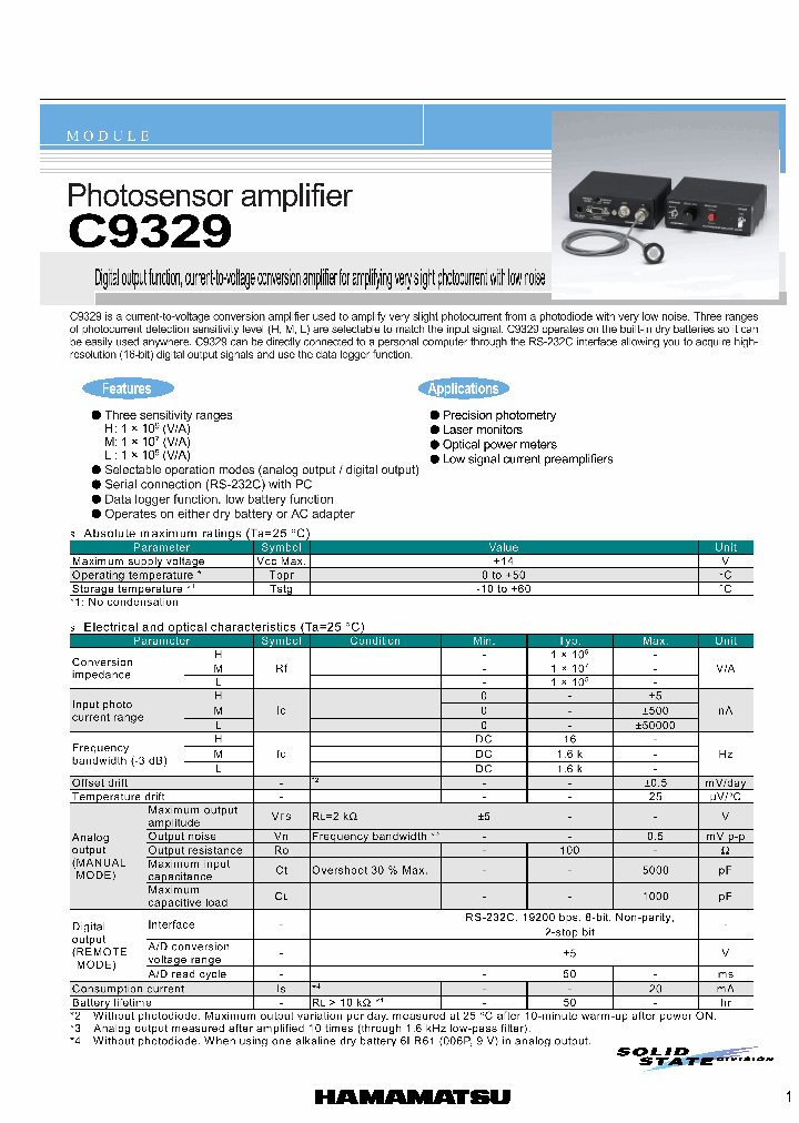 C9329_830503.PDF Datasheet