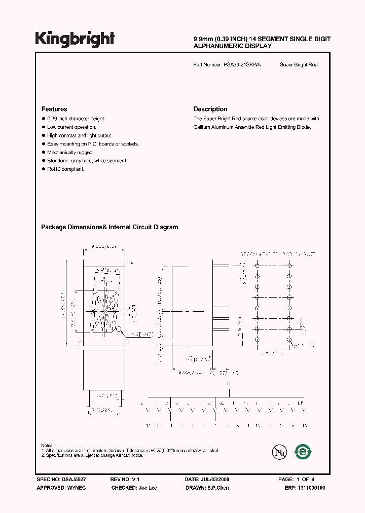 PSA39-21SRWA_833696.PDF Datasheet