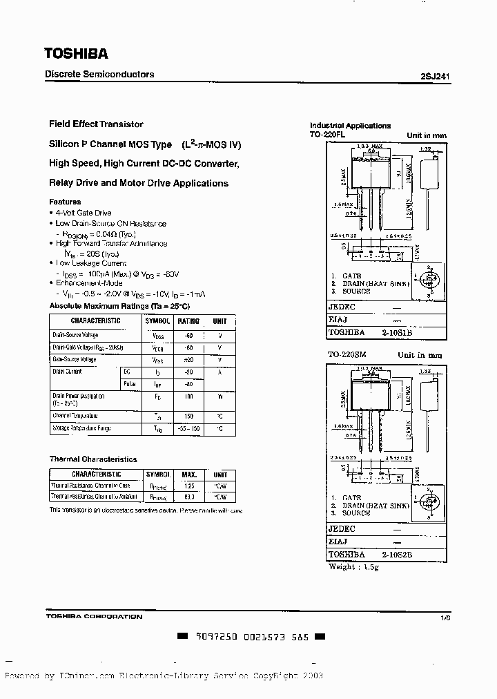 2SJ241_837085.PDF Datasheet