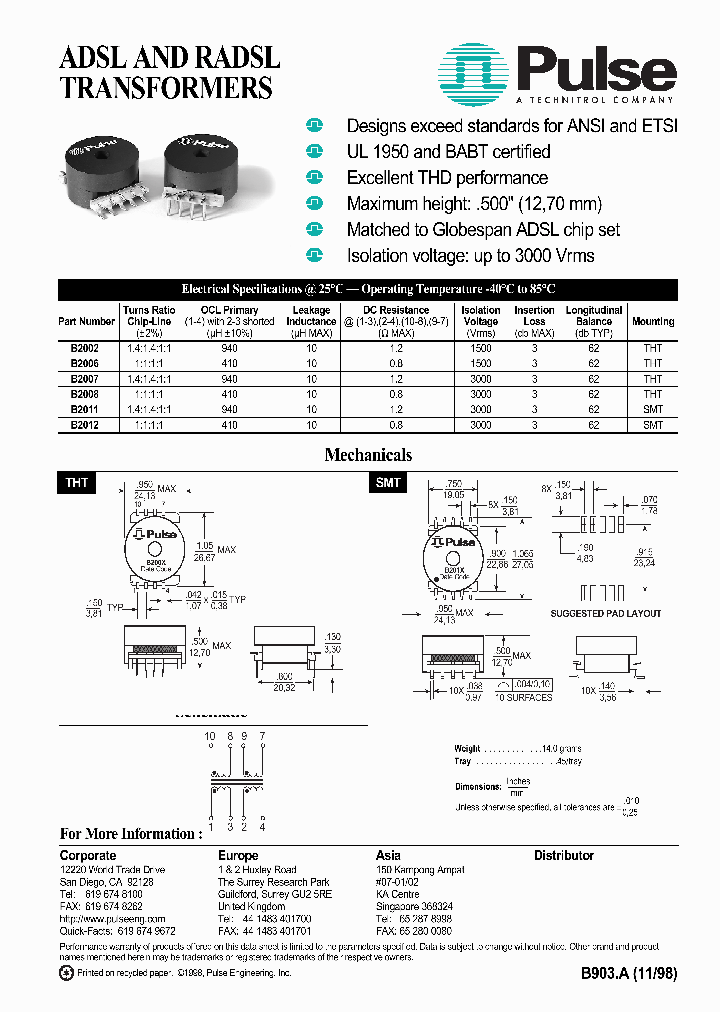 B2007_839809.PDF Datasheet
