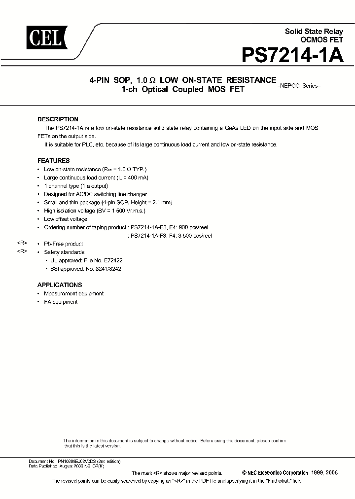 PS7214-1A-E3-A_841269.PDF Datasheet