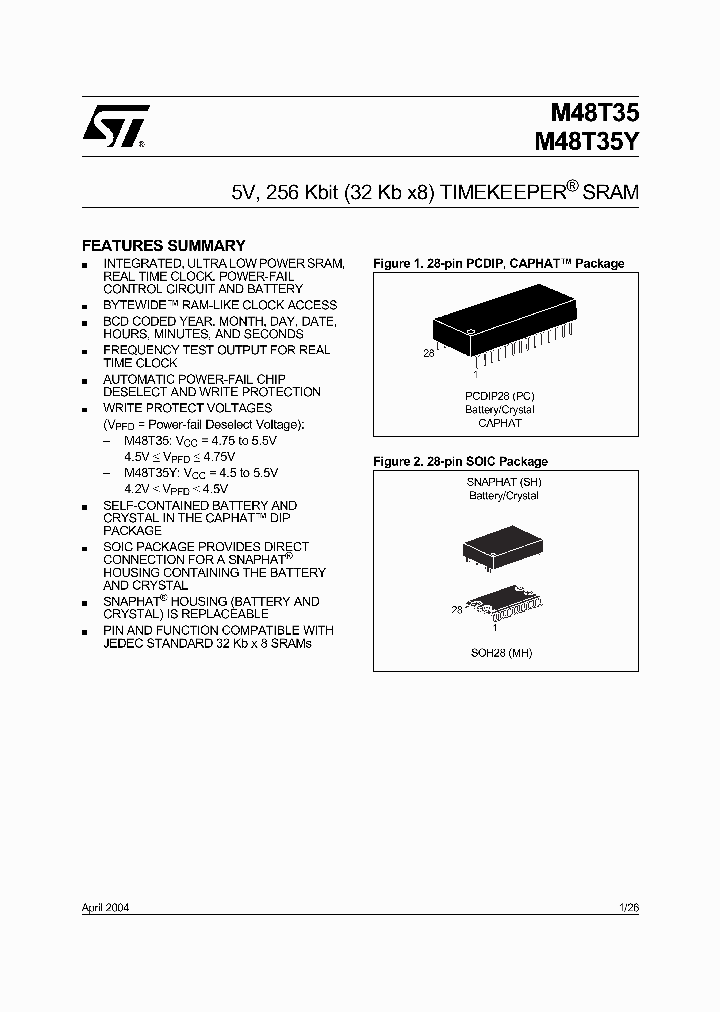 M48T35-70PC1_1497779.PDF Datasheet