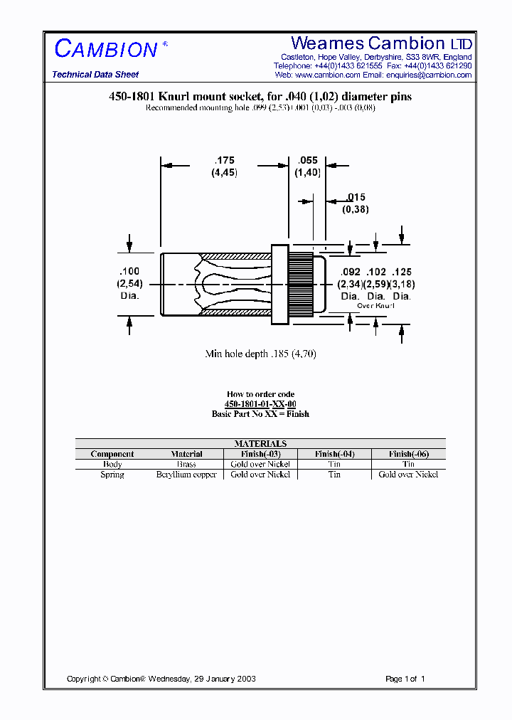 450-1801_1496973.PDF Datasheet