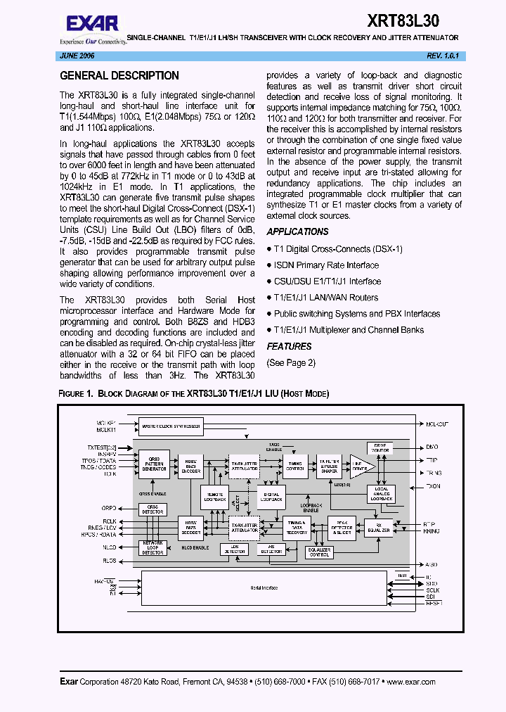 XRT83L3006_1506928.PDF Datasheet