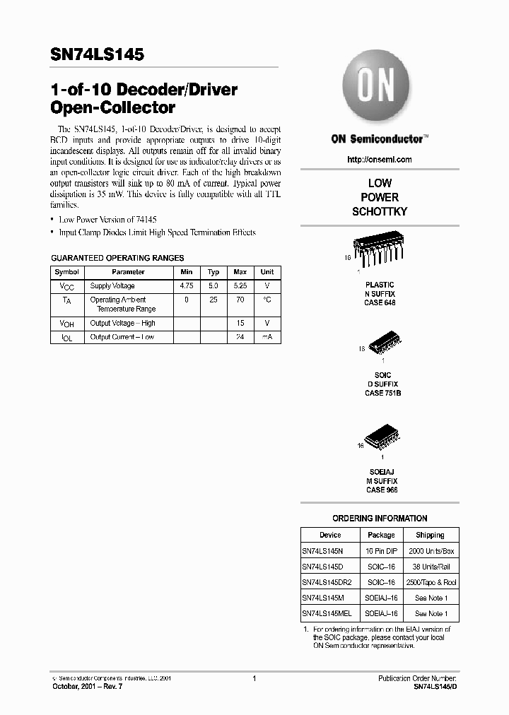 SN74LS145-D_1516574.PDF Datasheet
