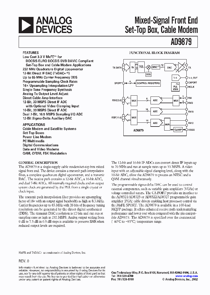 AD9879-EB_1528120.PDF Datasheet