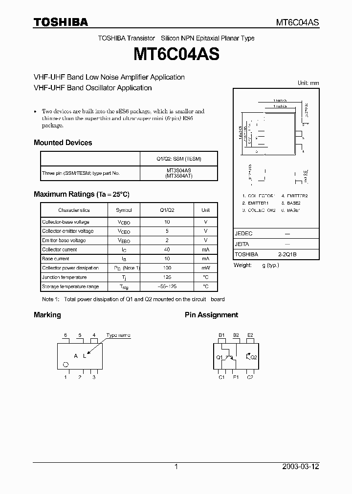 MT6C04AS_1529041.PDF Datasheet