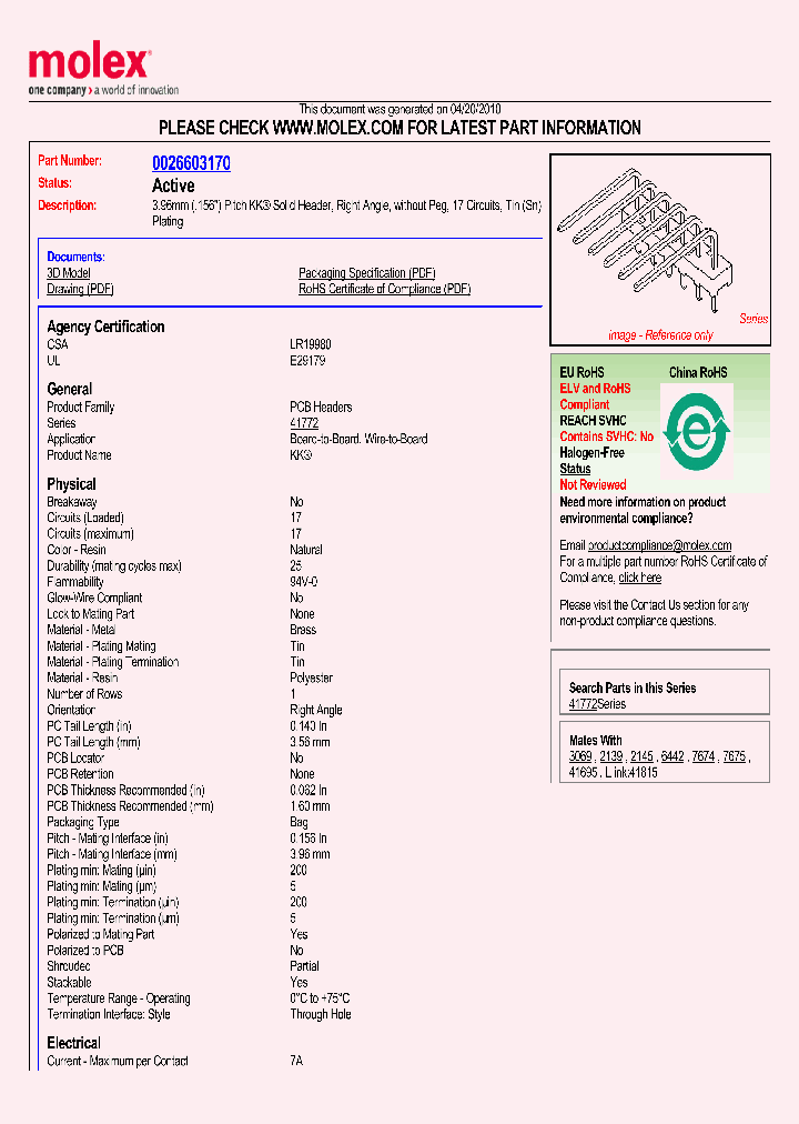 26-60-3170_1539871.PDF Datasheet