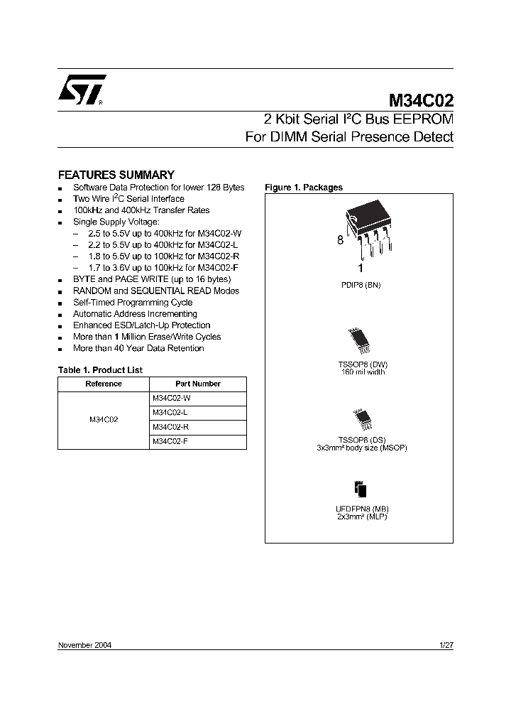 M34C02-RDW6_1540266.PDF Datasheet