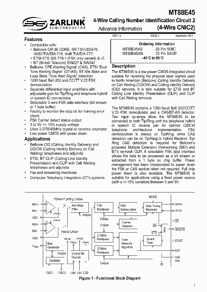 MT88E45_1542278.PDF Datasheet