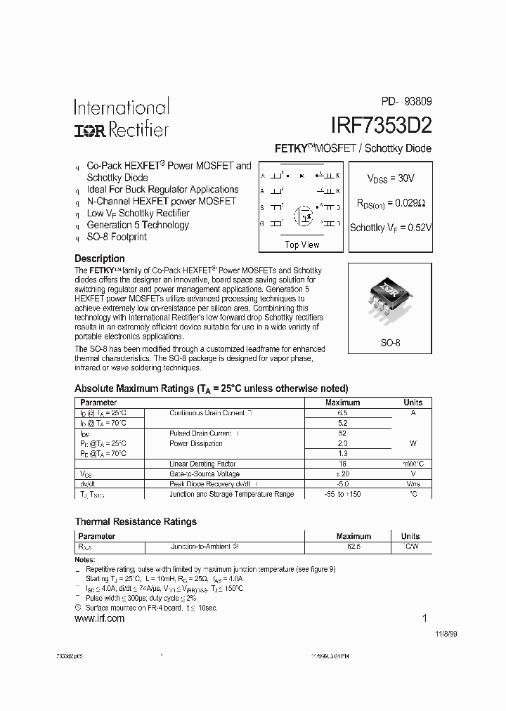 IRF7353D2_1550021.PDF Datasheet