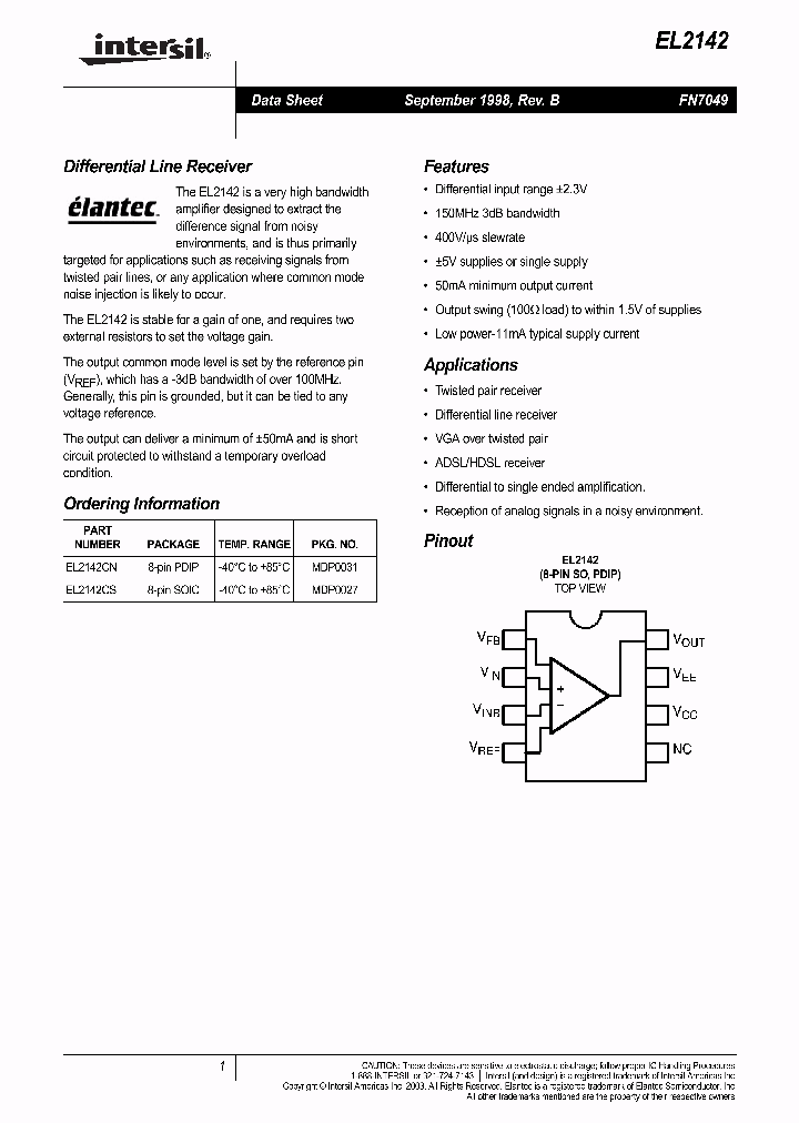 EL2142_1552279.PDF Datasheet