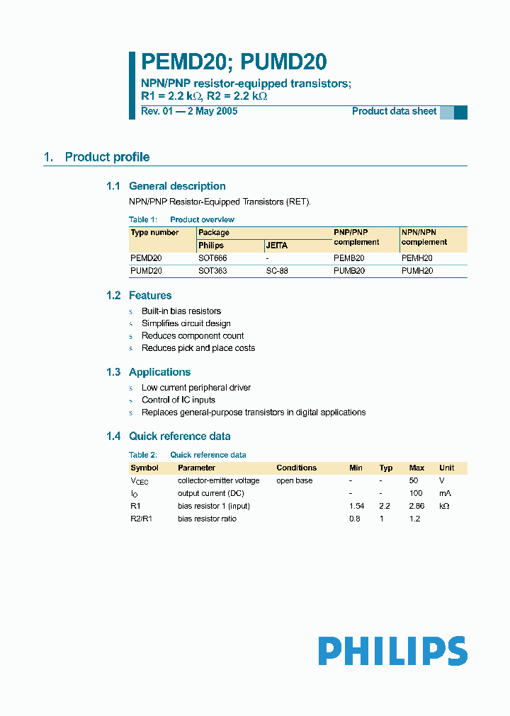 PEMD20_1550124.PDF Datasheet