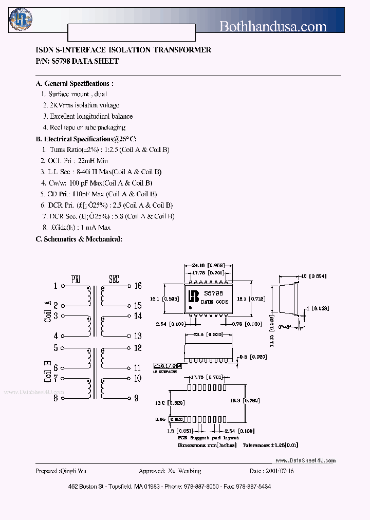 S5798_1543687.PDF Datasheet