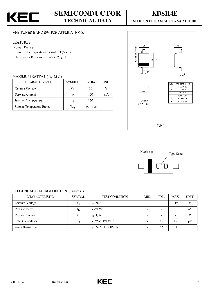 KDS114E_1553440.PDF Datasheet