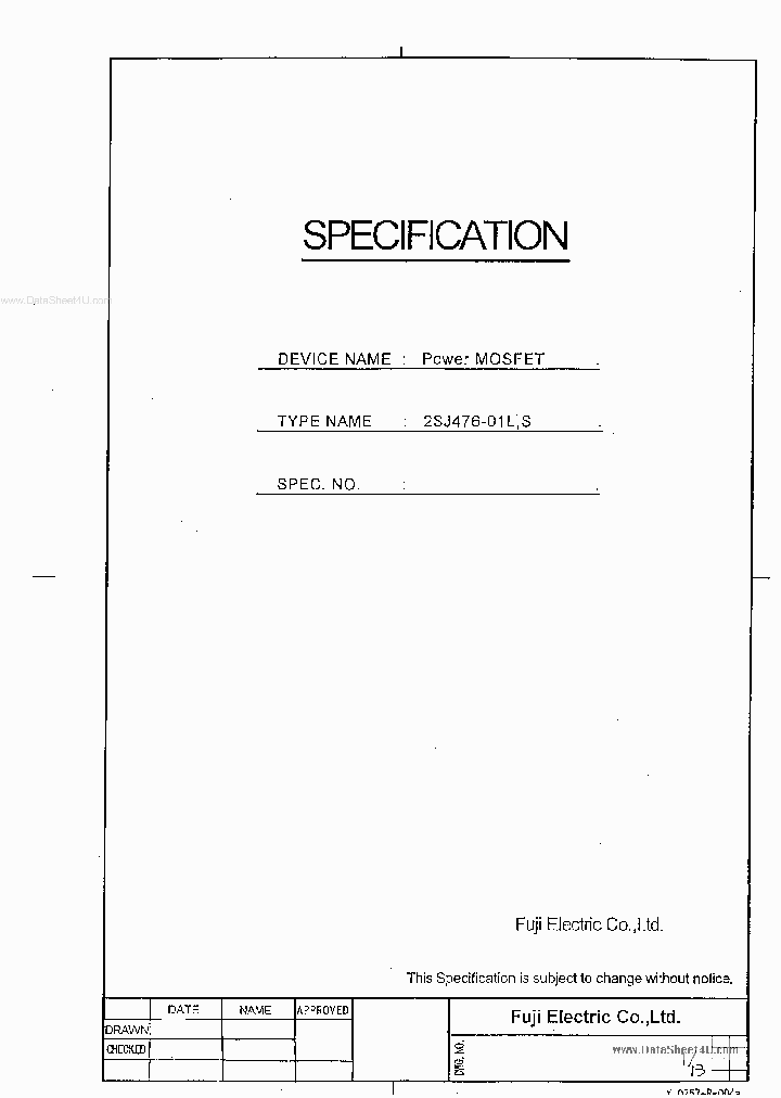 J476_1555079.PDF Datasheet
