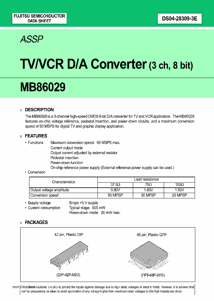 MB86029_1552363.PDF Datasheet