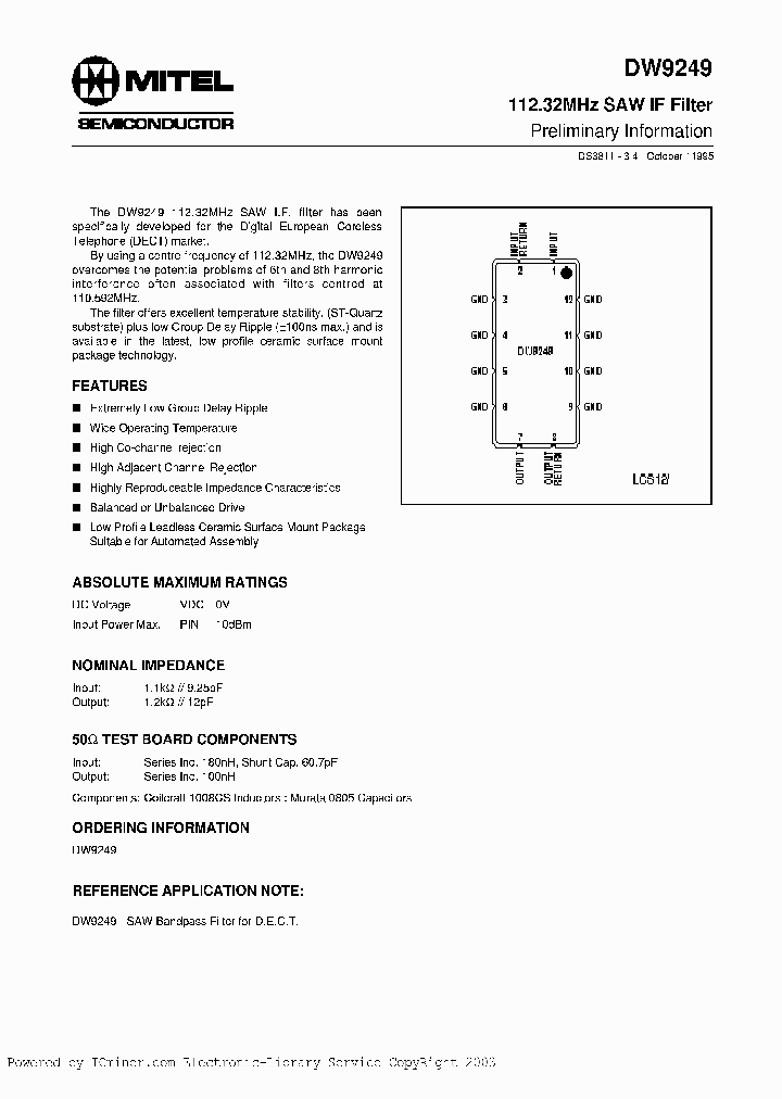 DW9249_871846.PDF Datasheet