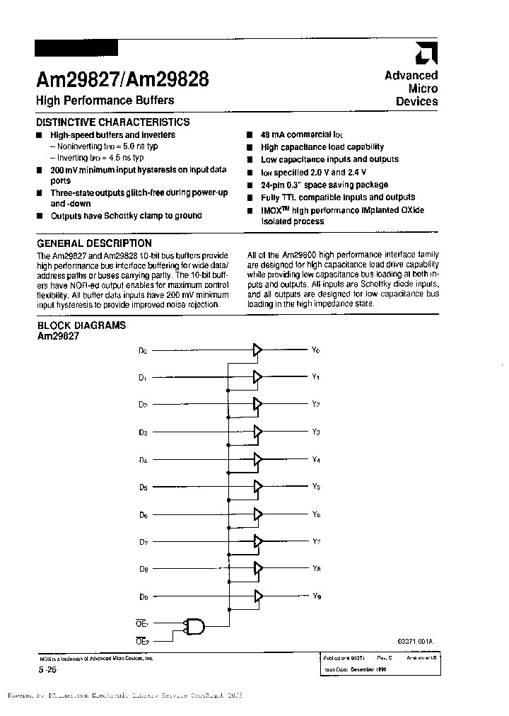 AM29827DM_874412.PDF Datasheet