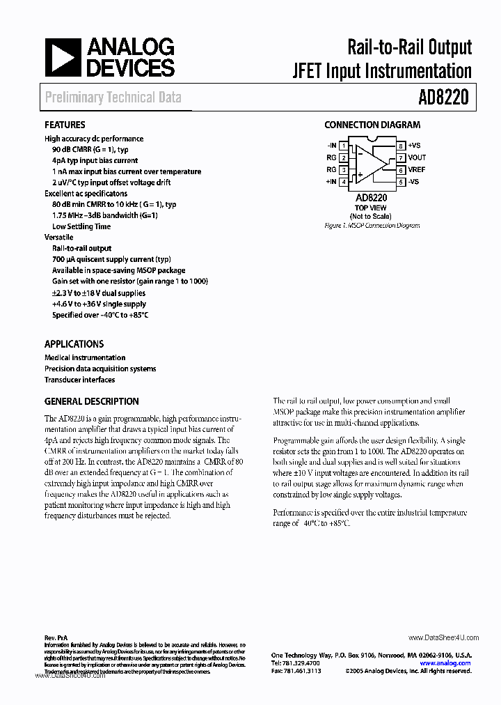 AD8220_1563306.PDF Datasheet