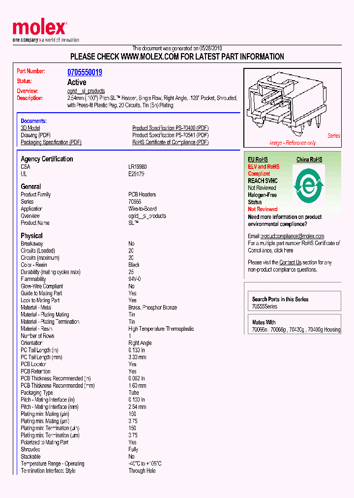 0705550019_1563637.PDF Datasheet