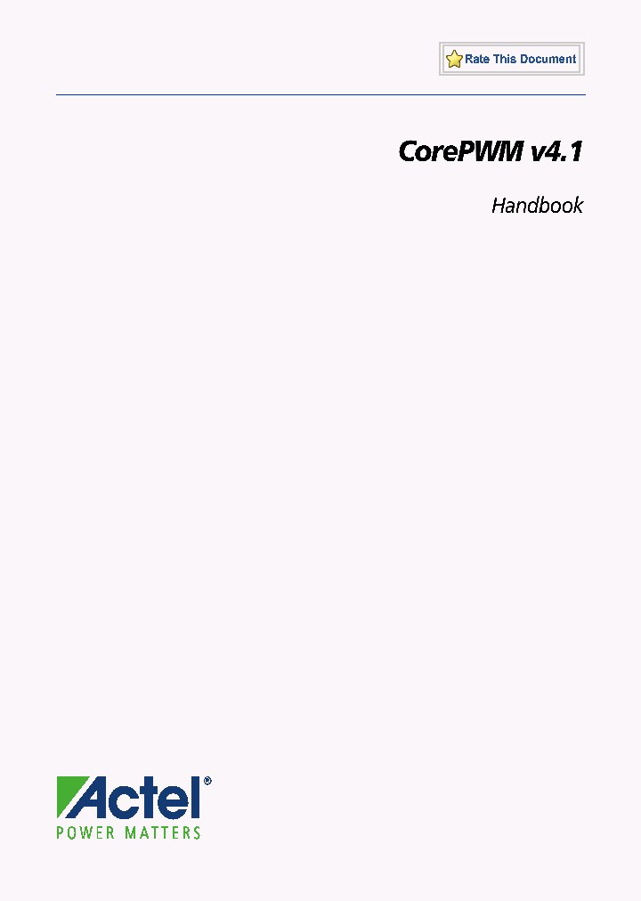 COREPWM-M_871868.PDF Datasheet