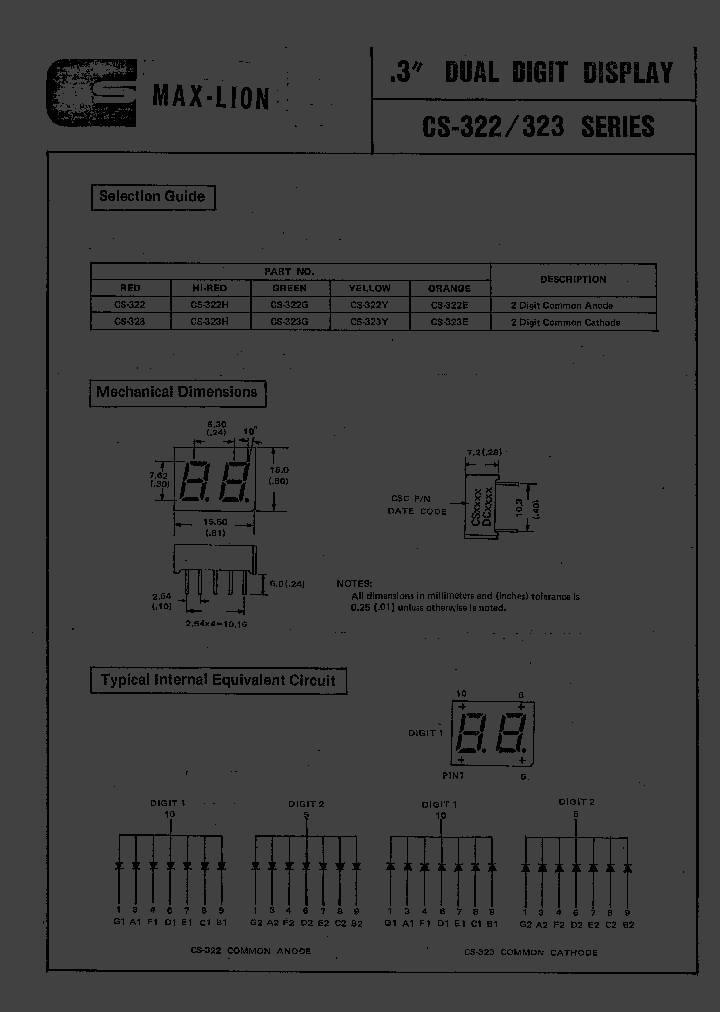 CS322_1559091.PDF Datasheet