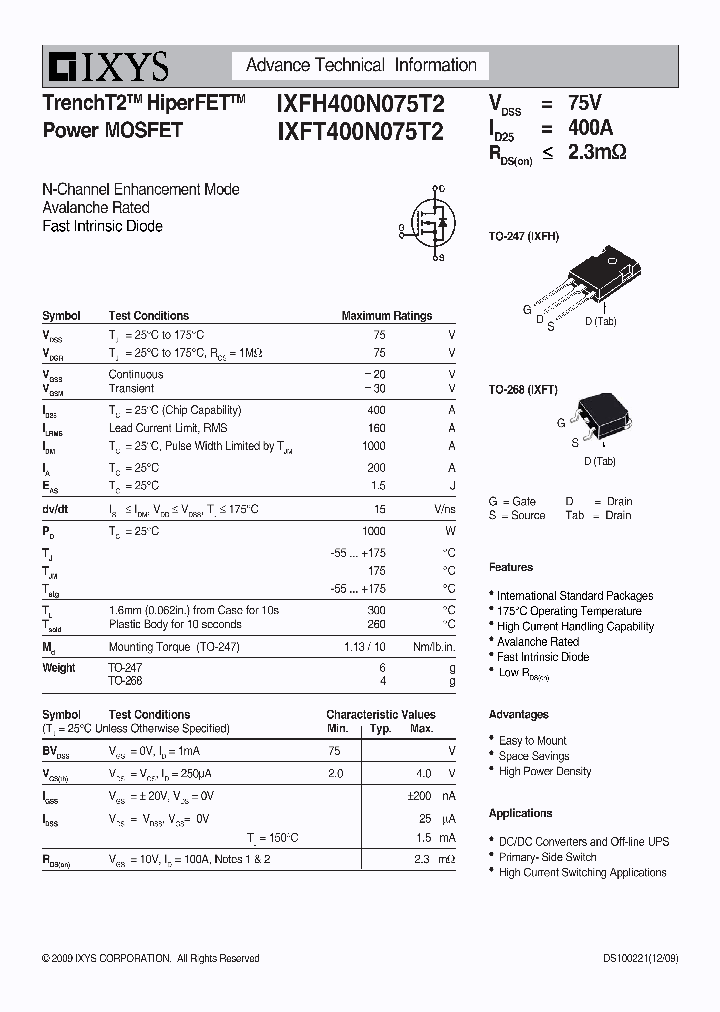 IXFH400N075T2_1574494.PDF Datasheet