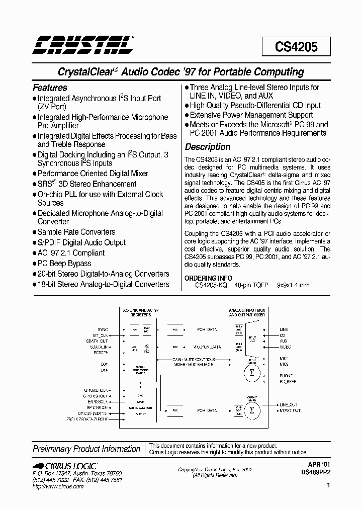 CS4205-KQ_880720.PDF Datasheet