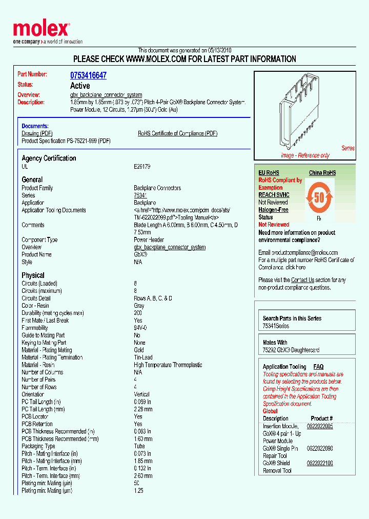 75341-6647_1577587.PDF Datasheet