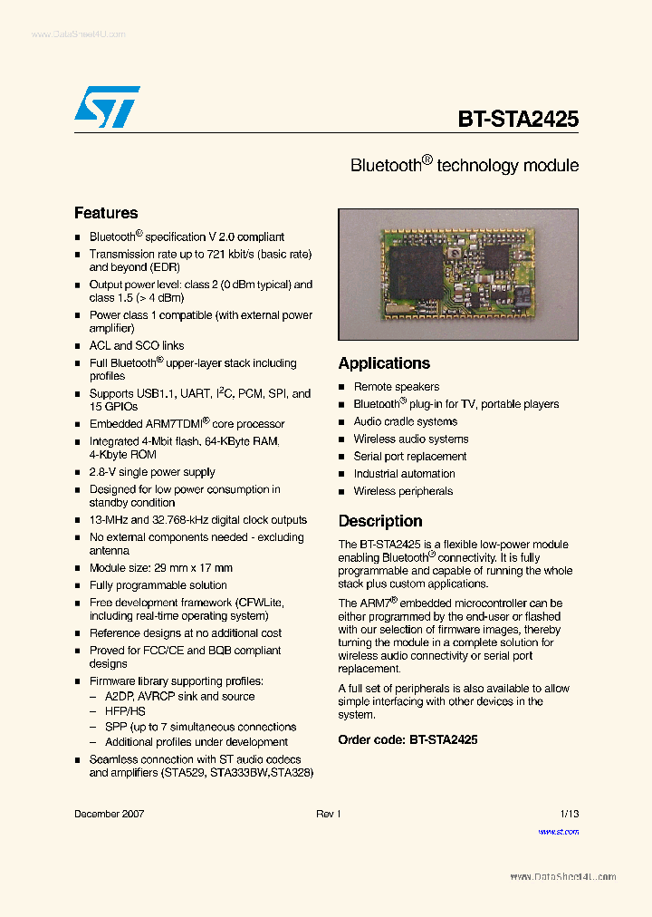 BT-STA2425_1572459.PDF Datasheet
