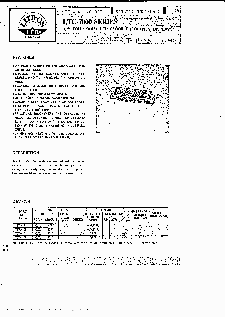 LTC767A1P_912872.PDF Datasheet