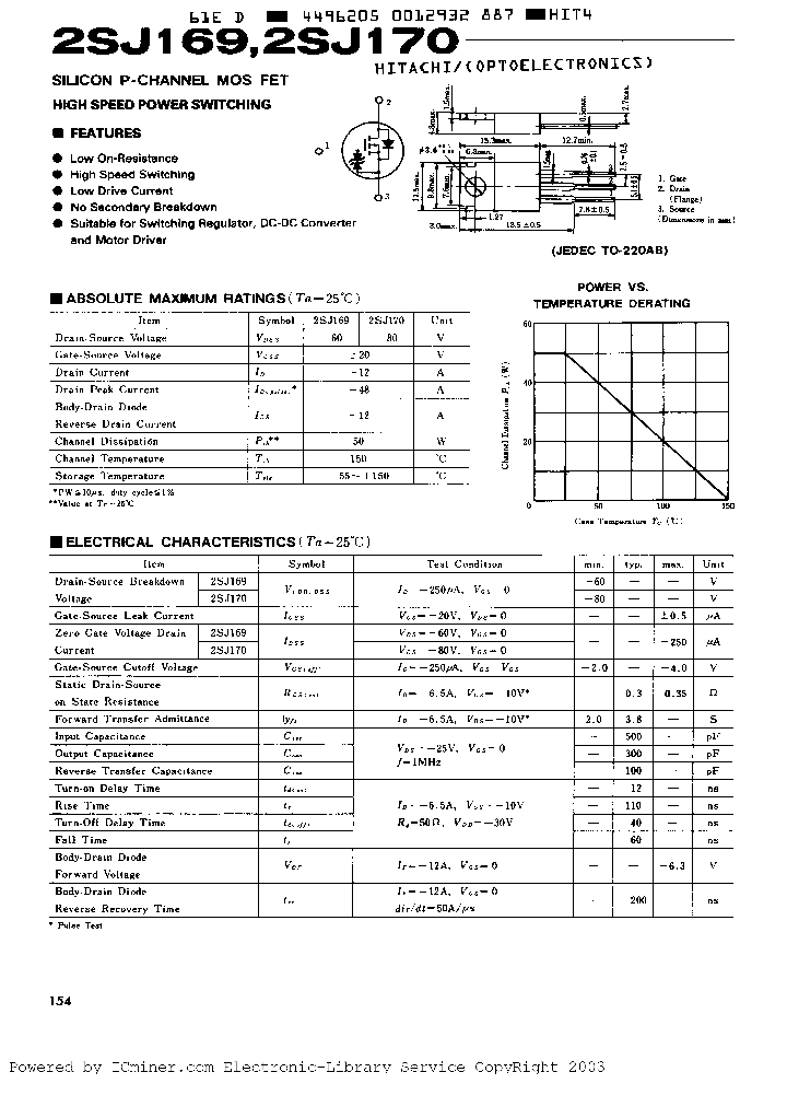 2SJ170_912973.PDF Datasheet