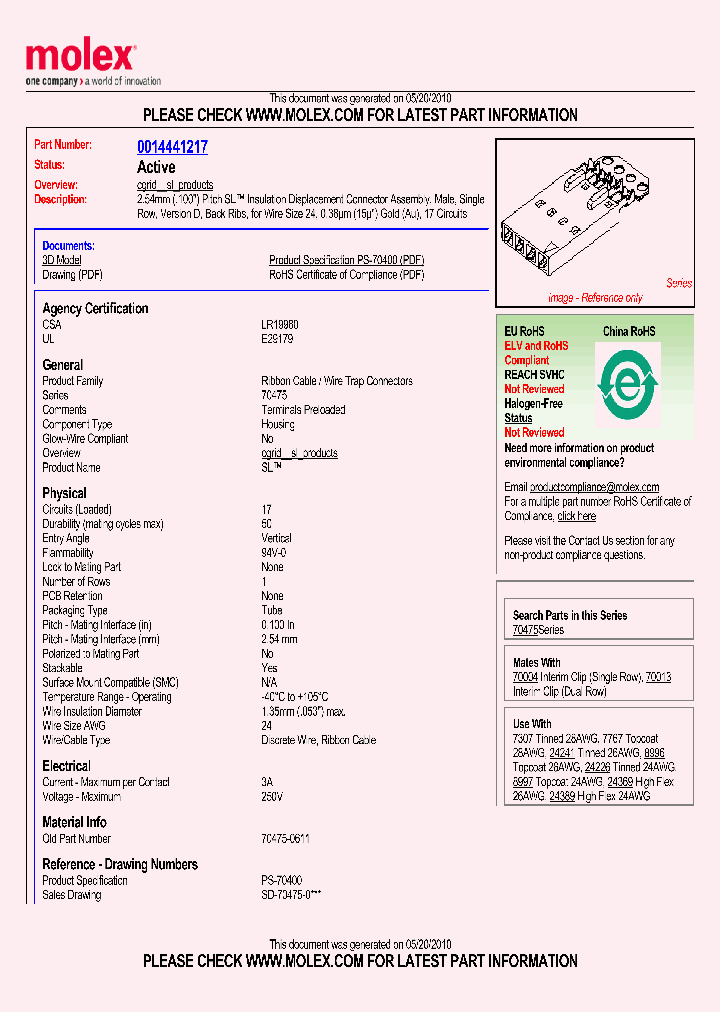 0014441217_1591706.PDF Datasheet