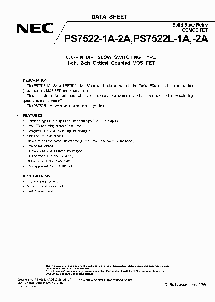 PS7522L-2A_914389.PDF Datasheet