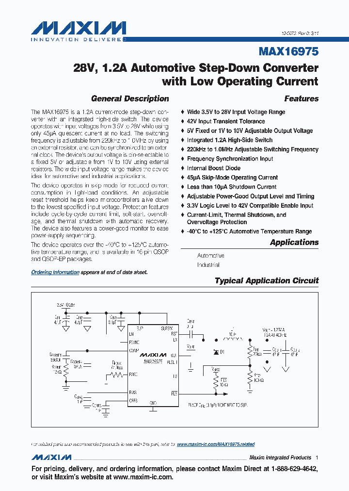 MAX16975_1594309.PDF Datasheet