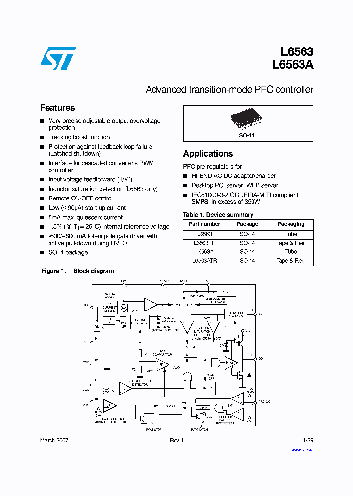 E-L6563_919606.PDF Datasheet