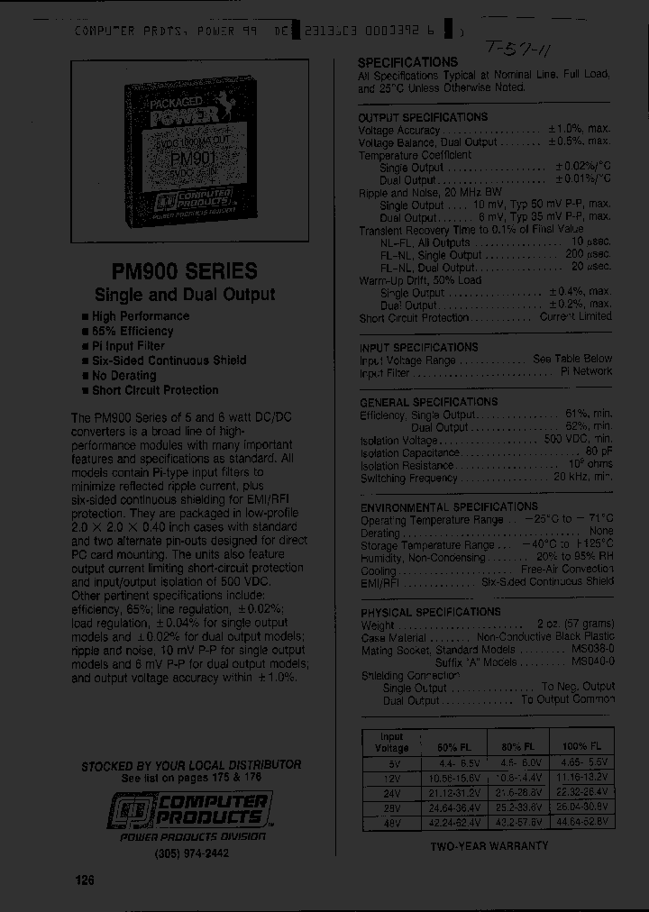 PM934_916361.PDF Datasheet
