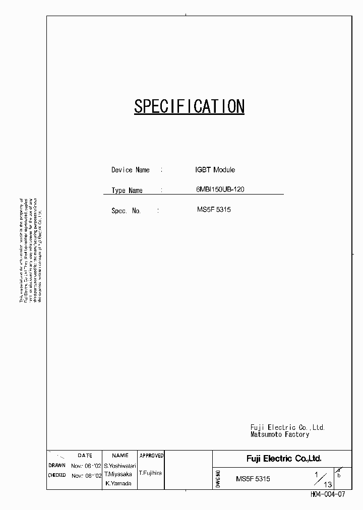 6MBI150UB-120_926634.PDF Datasheet