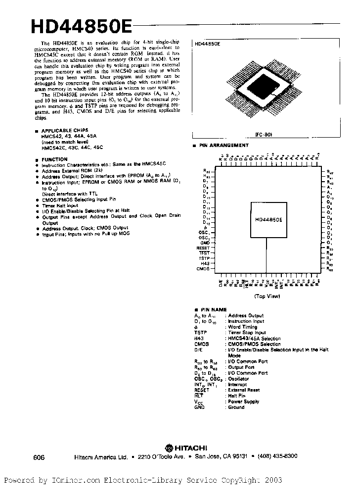 HD44850E_926159.PDF Datasheet