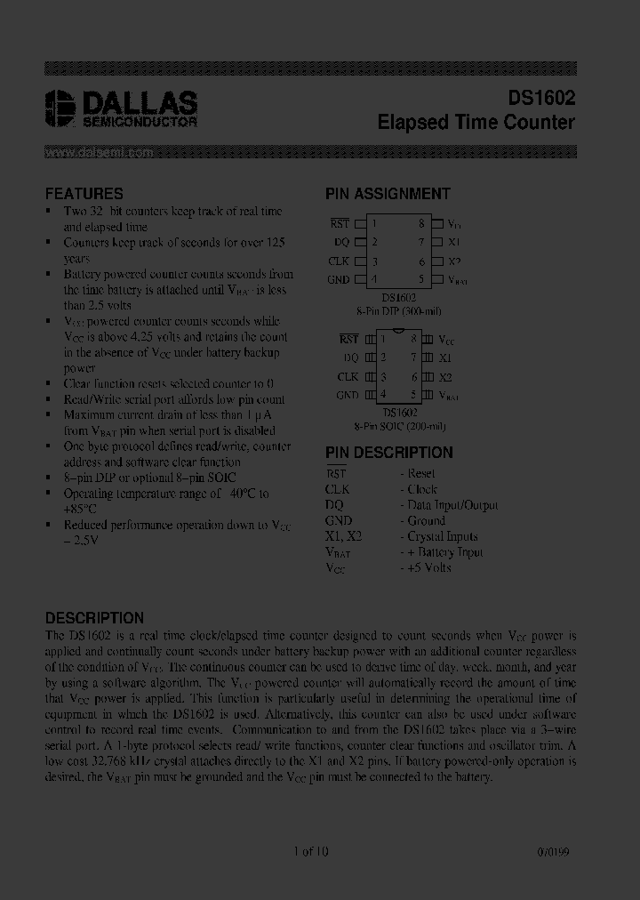DS1602S_928874.PDF Datasheet