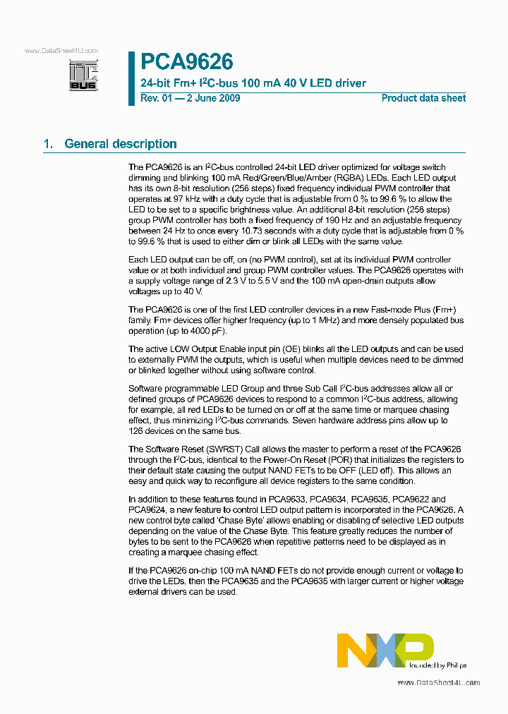 PCA9626_1599357.PDF Datasheet