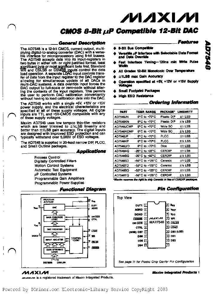 AD7548JD_926167.PDF Datasheet