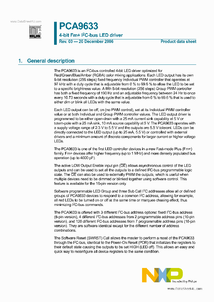 PCA9633_1599359.PDF Datasheet