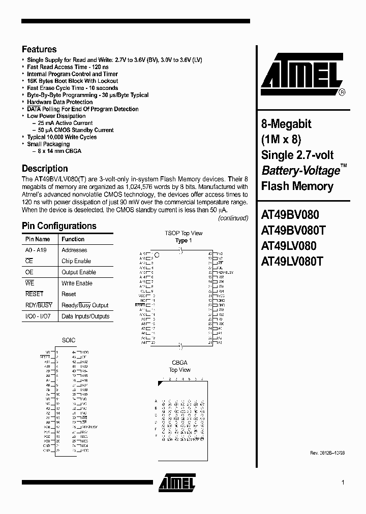 AT49BV080_977513.PDF Datasheet