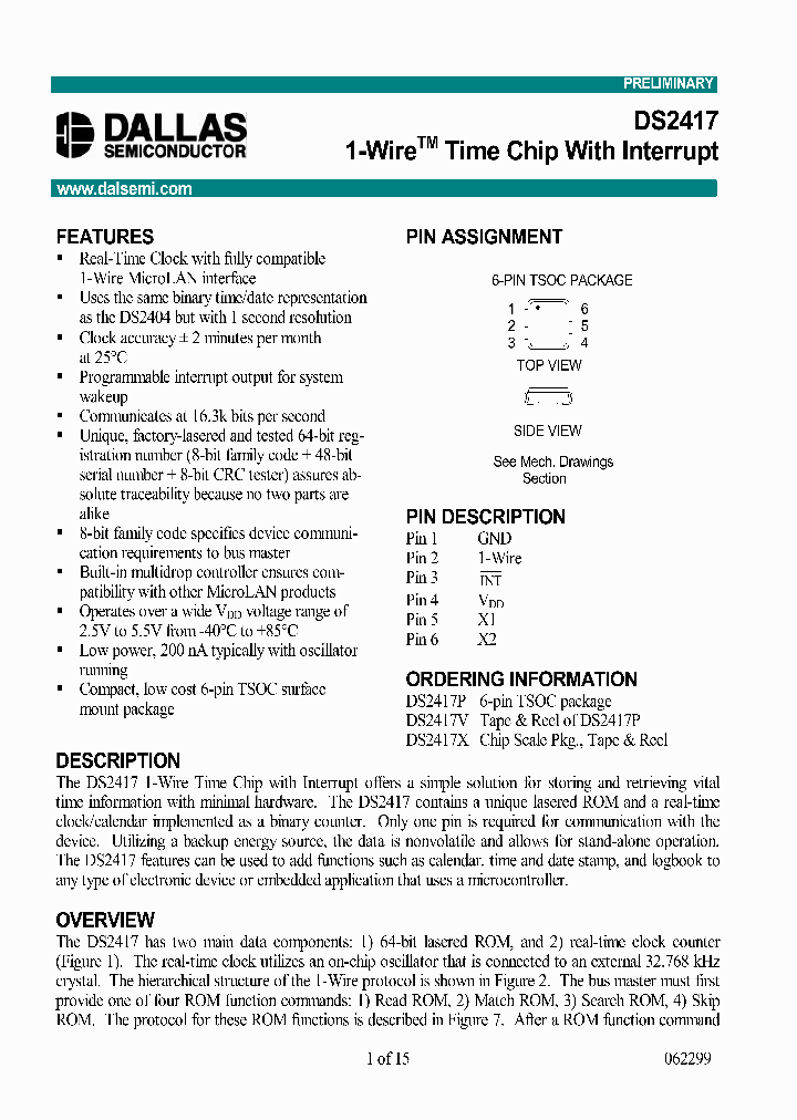 DS2417_926722.PDF Datasheet